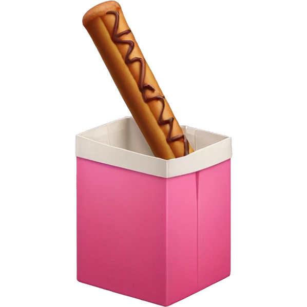 pink box pepero emoji