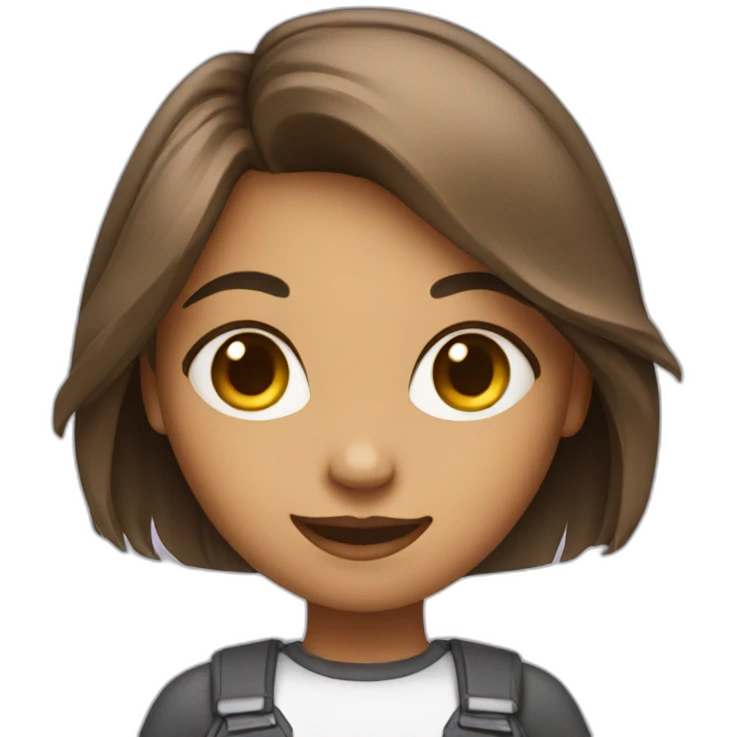 cute tech girl emoji