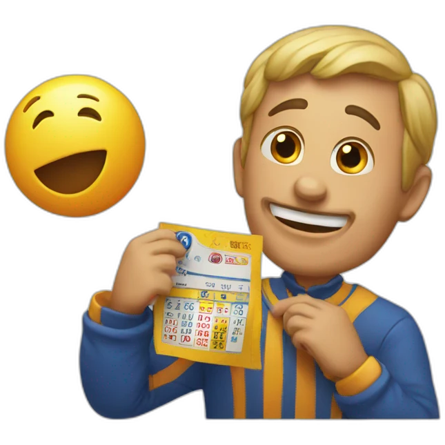 Lottery emoji