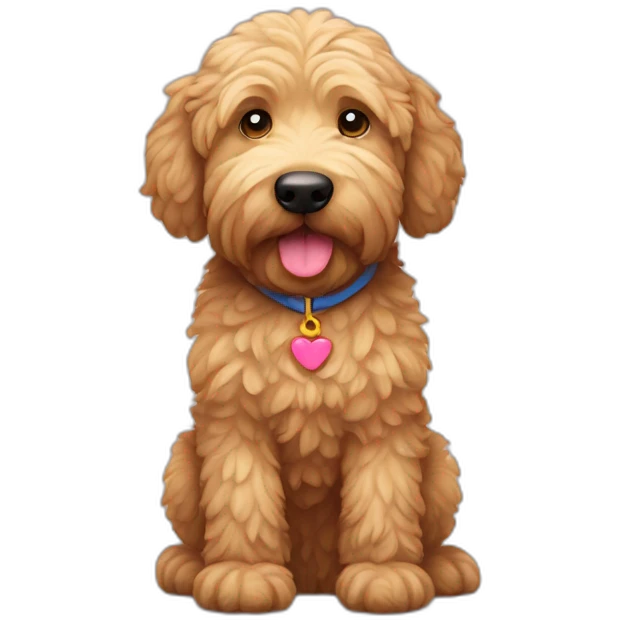 golden doodle crossing arms emoji