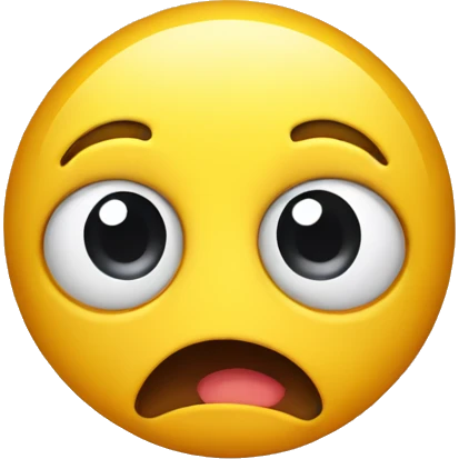 A shocked smiley face emoji