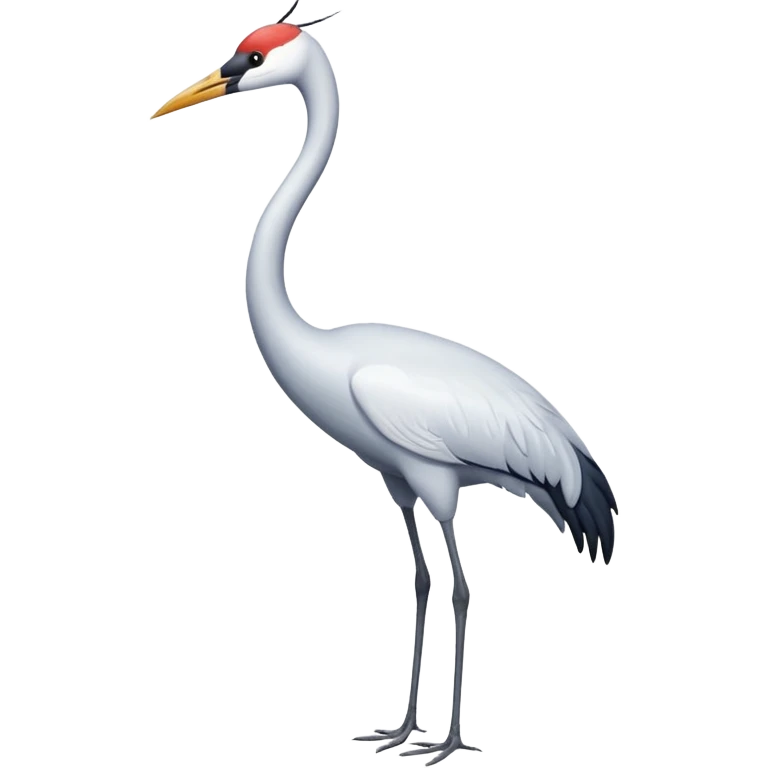 bird crane emoji