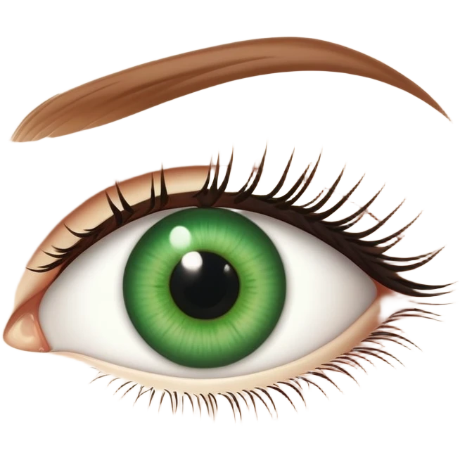 Ojo verde  emoji