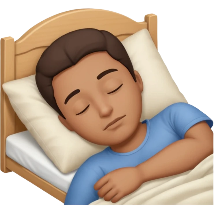 men sleeping in med emoji
