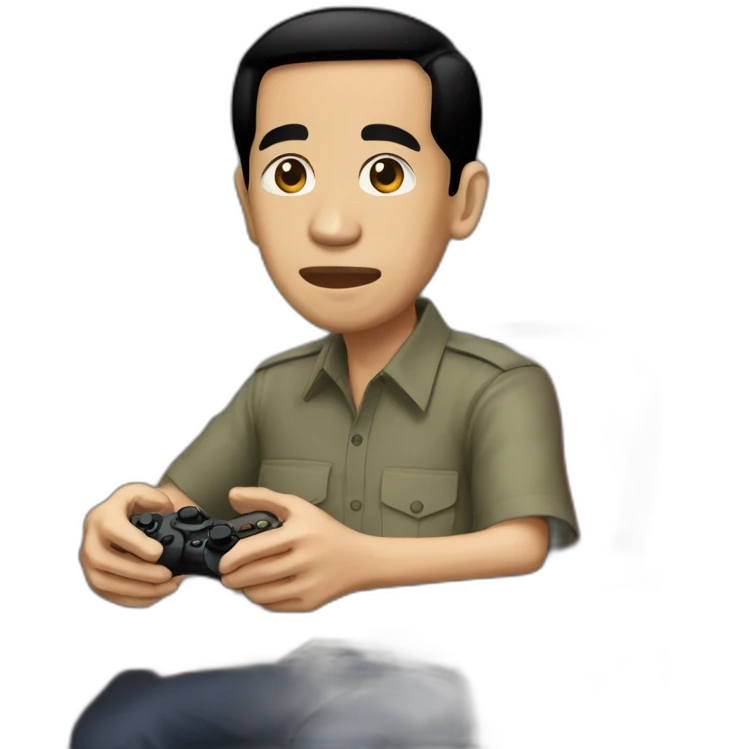 jokowi gamer emoji