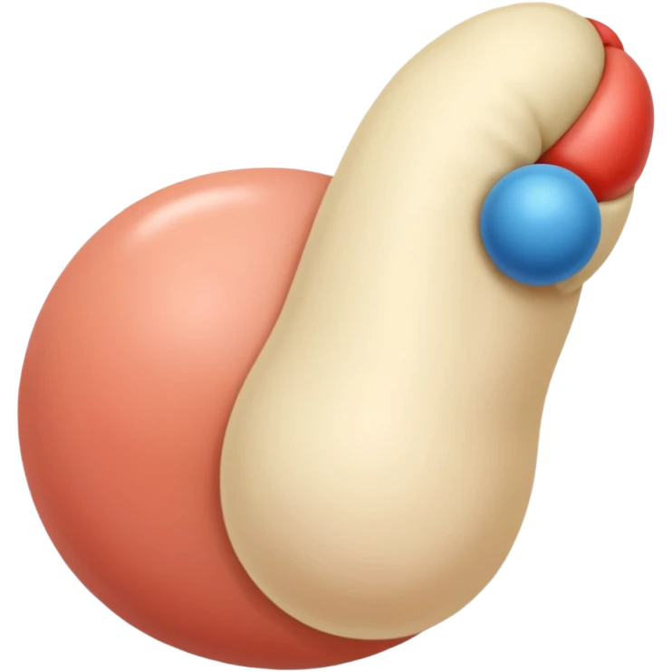Penis and balls emoji