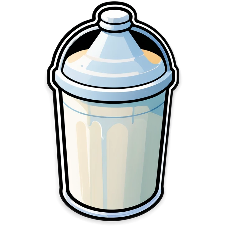 Milk pail emoji