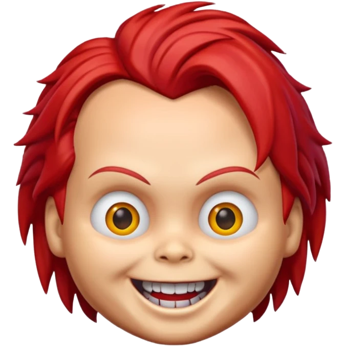 Un emojin de chuky emoji