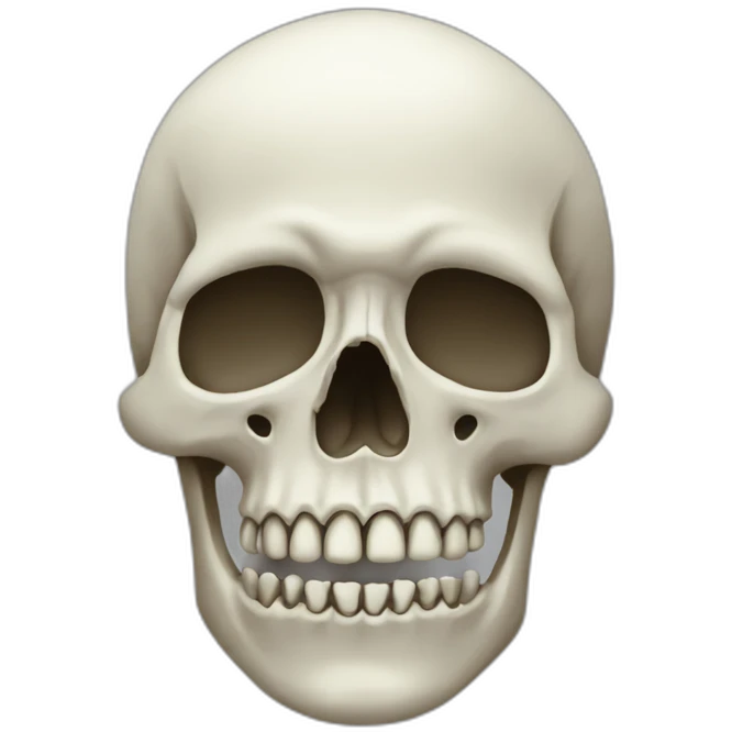 Tête de mort emoji