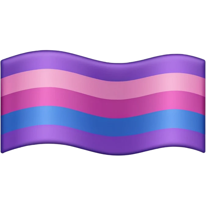 Bisexual flag emoji