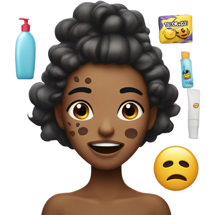 hyperpigmentation meme emoji