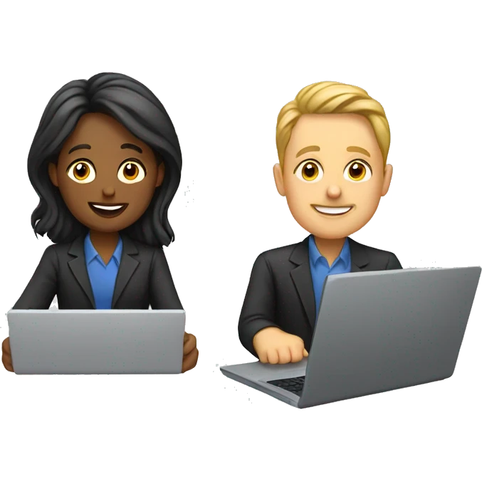 teacher and laptop emoji