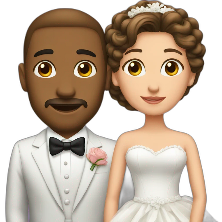 Friends marriage emoji