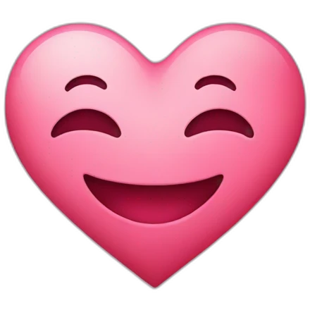 Heart with smile emoji