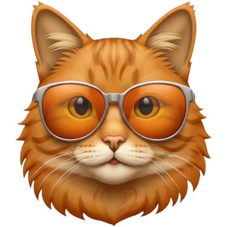 Cat wearing sunglasses emoji