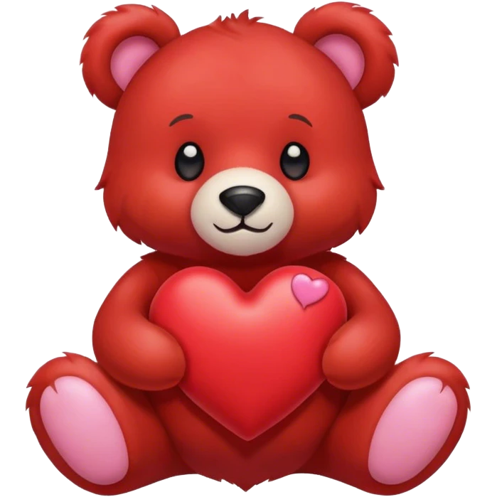 valentine bear emoji