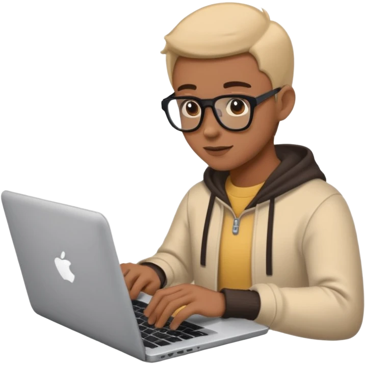 online research in laptop and black friday deals emoji