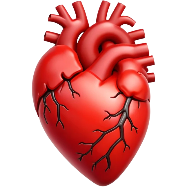 Corazón realista  emoji