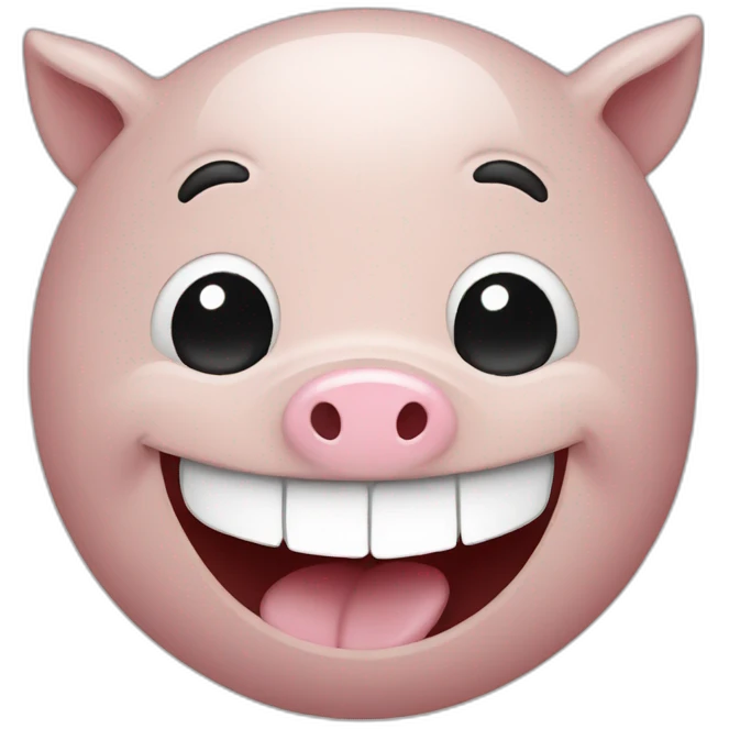 Porc smille emoji