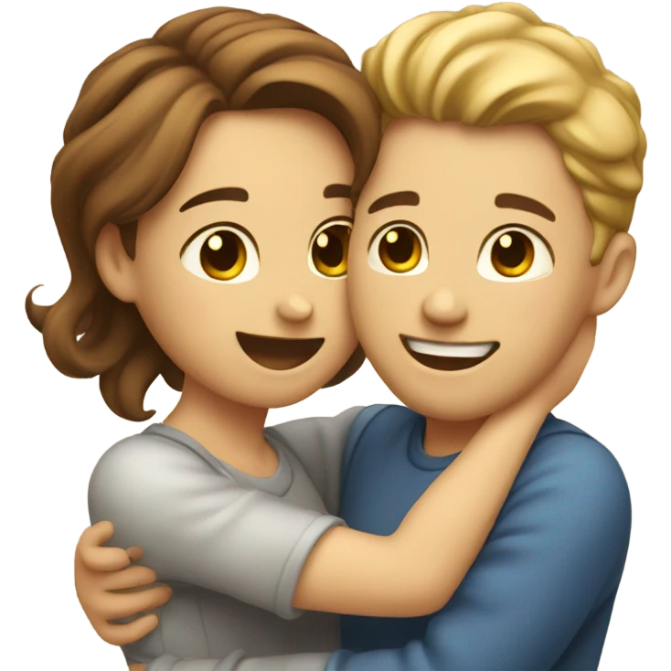 Cute couple emoji