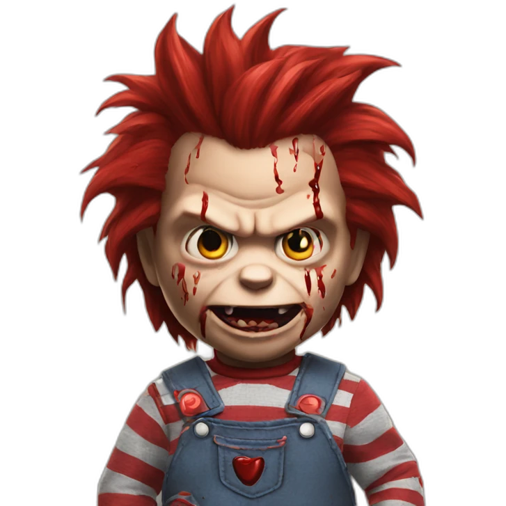 Blood chucky emoji