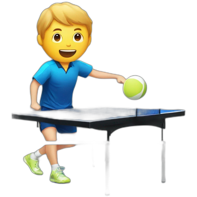 table tennis emoji