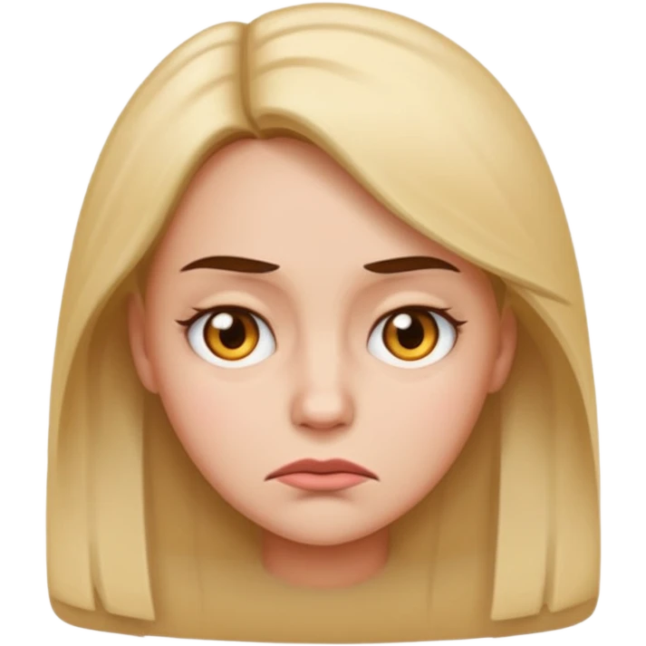 emoji femme vexée  emoji