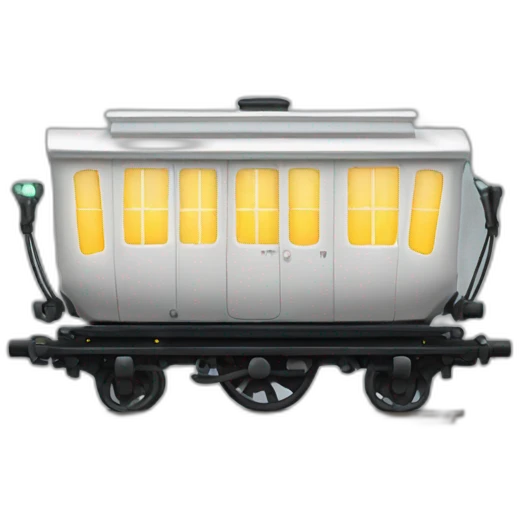electricity carriage emoji