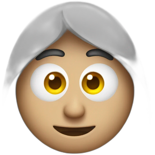 Eye erased man emoji