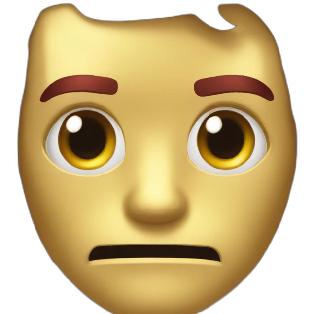 Persona con mascara de iron man emoji