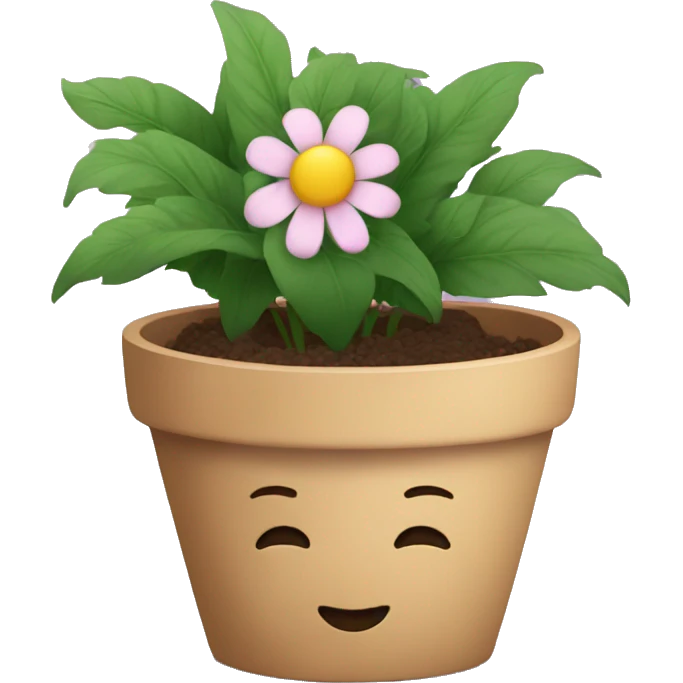 flowers in a pot emoji
