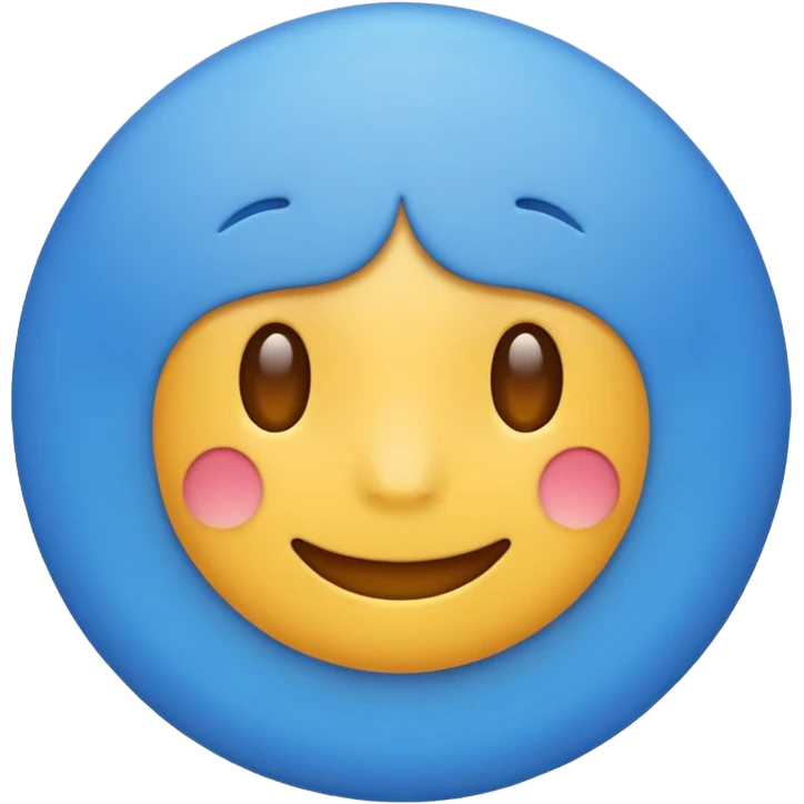 Create a verify meta parody badge  emoji with this ✅🔵 emoji