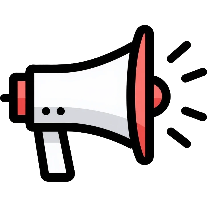 megaphone emoji