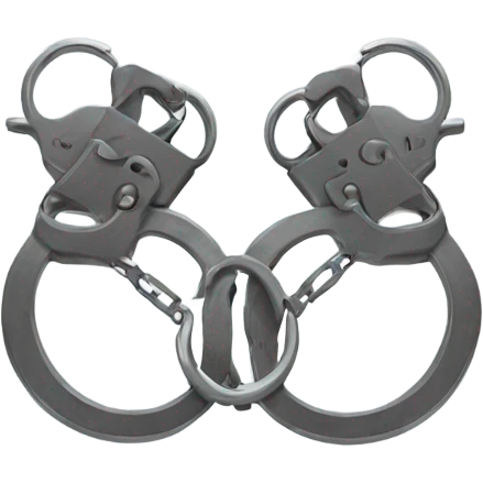 breaking handcuffs emoji