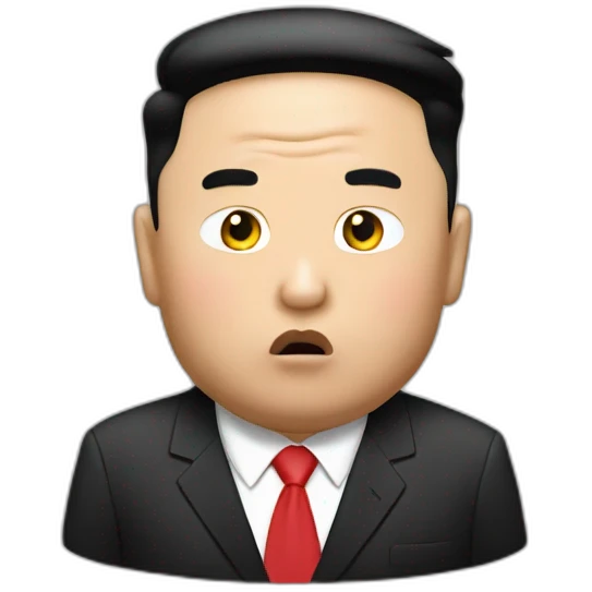 Trump Kim Jong un emoji