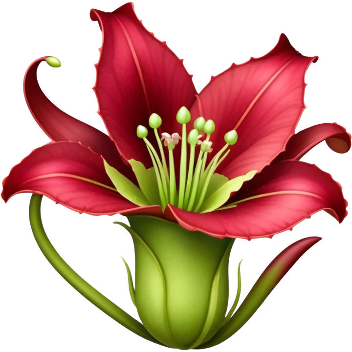  carnivorous plant flower emoji
