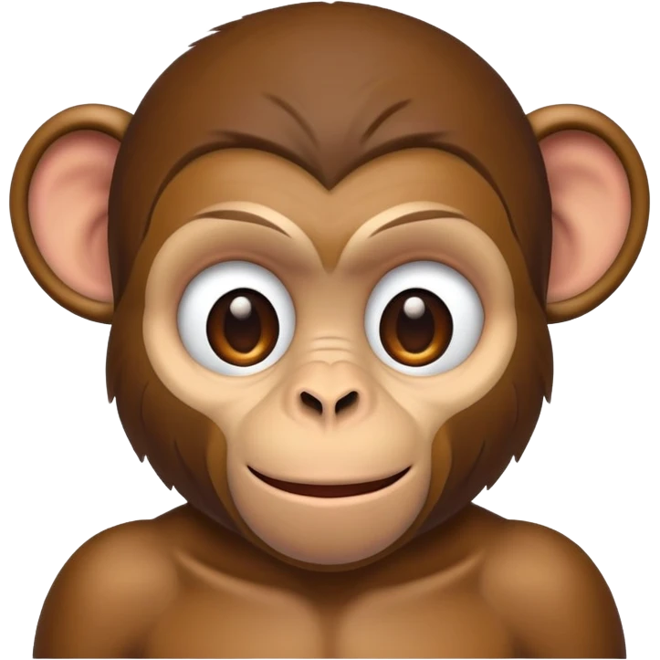 a monkey man emoji