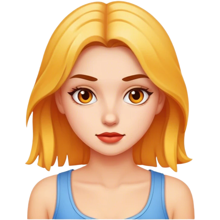 hot girl  emoji