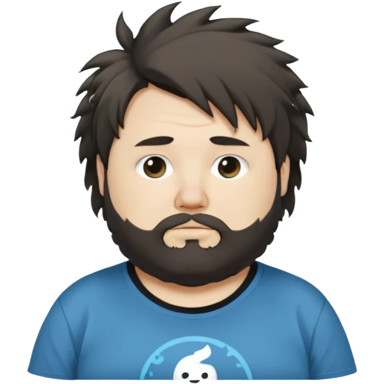 Average arch linux user who is a neckbeard and fat emoji