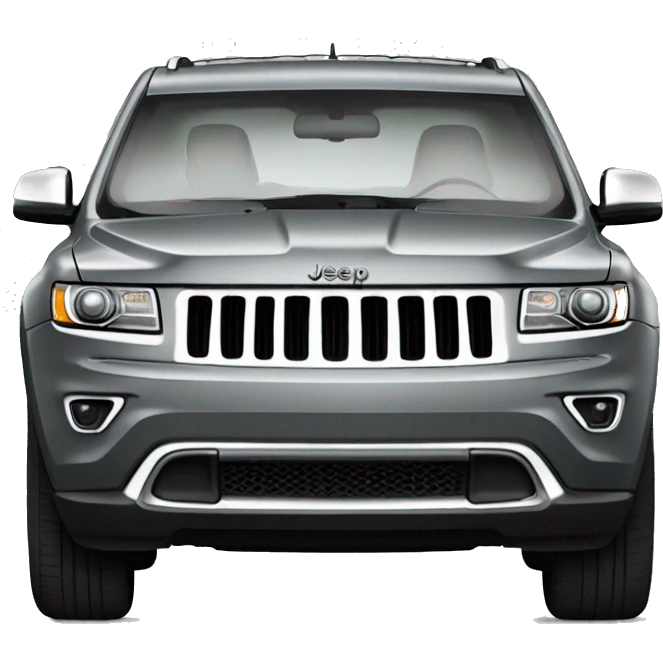 gray jeep grand cherokee emoji