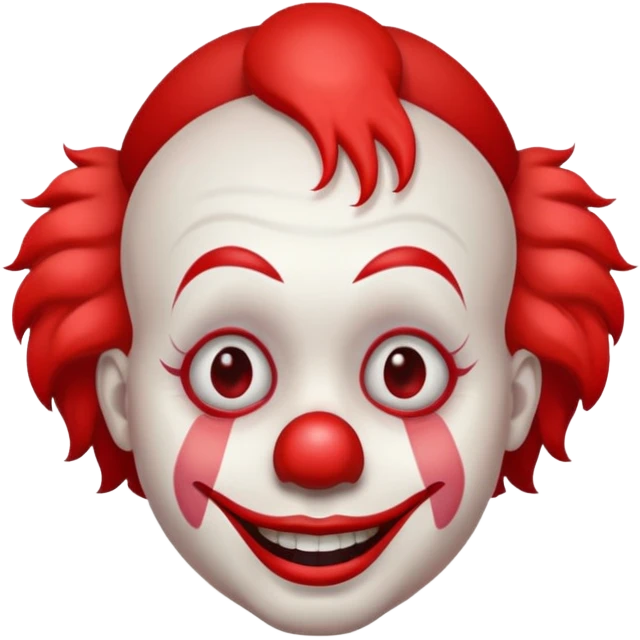 sad clowns emoji