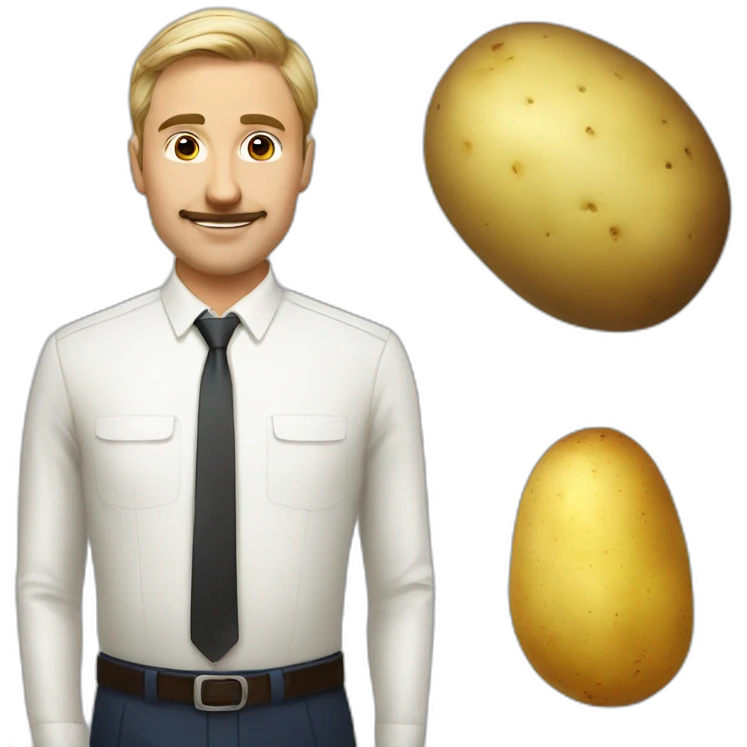 Lukoshenko and potato emoji