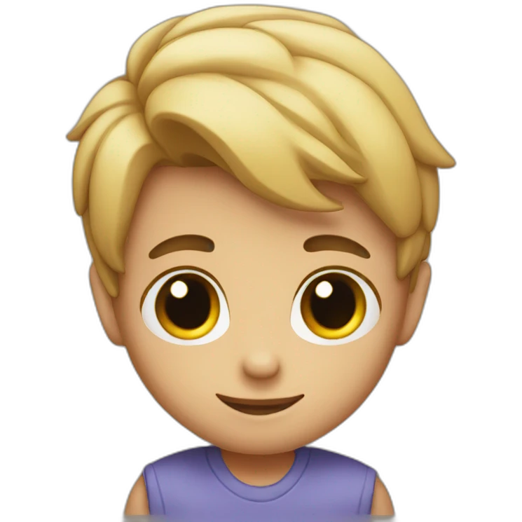 I love you boy emoji