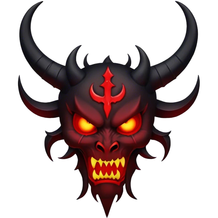 demon symbol emoji