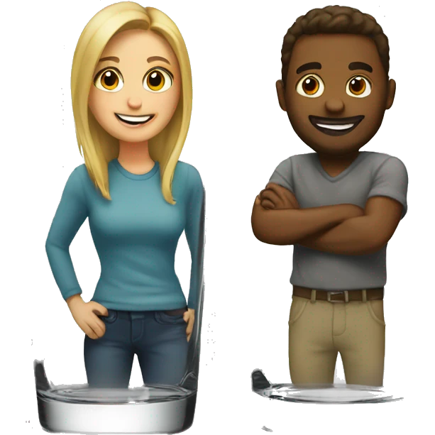 relationship glass emoji