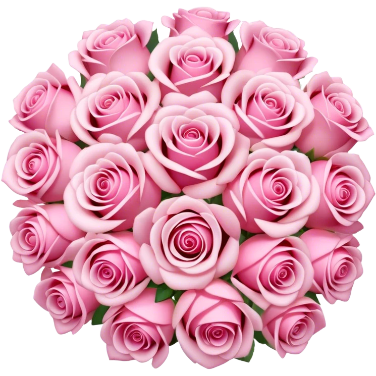 pink rose bouquet  emoji