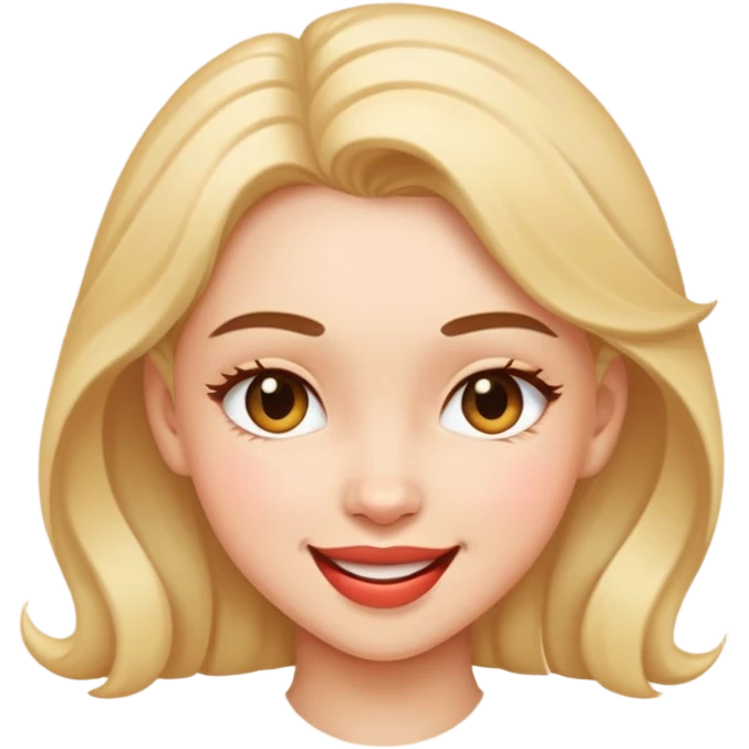 Just a girl coquete emoji emoji