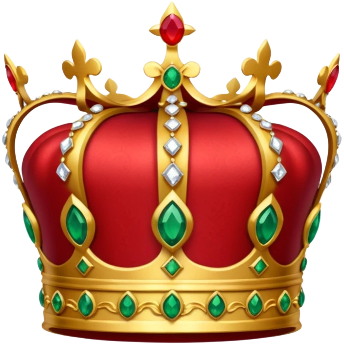 RED Crown King emoji