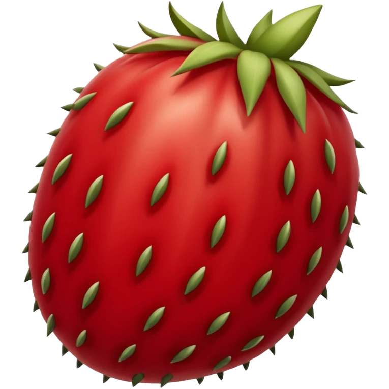 Stenocereus genus fruit without spikes and red emoji