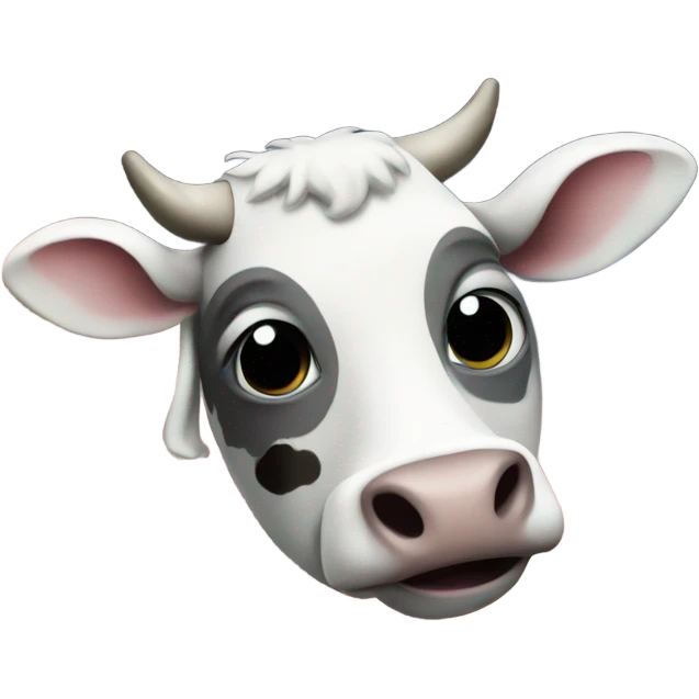 Cow in space emoji